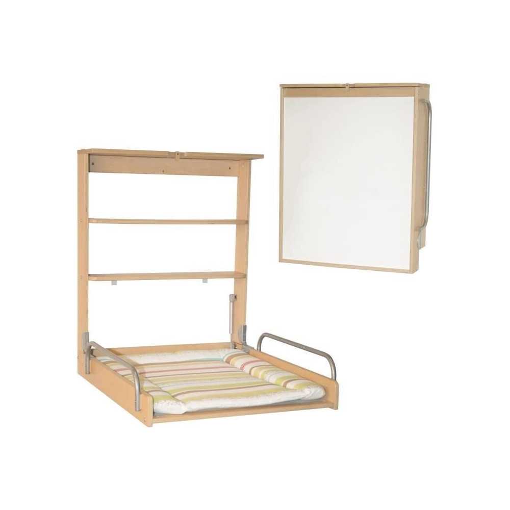 Table a langer murale rabattable - ROBA - DSCHUNGELBABY - Matelas ray Table a langer murale rabattable - ROBA - DSCHUNGELBABY - Matelas ray