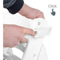 Chaise haute évolutive - ROBA - SIT UP CLICK & FUN - Plateau repas am