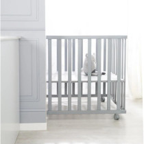 Parc bébé pliable - ROBA - LITTLE STARS - 75 x 100 cm - Hauteur rég