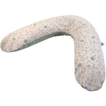 Coussin de maternité - TINEO - Vert sauge - Lapins
