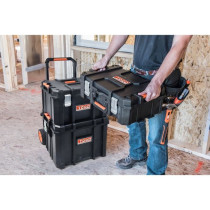 Mallette/bac a outils - TOOD - Étanche - Roues et poignée - 56x37x41