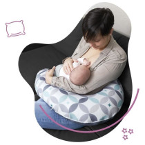 Badabulle Coussin de maternité Évolutif - 2 en 1 - Coussin d'Allaite