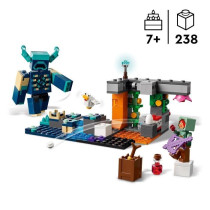 LEGO Minecraft 21274 La Rencontre Avec Le Warden - Jouet Collector Pou