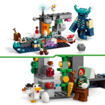 LEGO Minecraft 21274 La Rencontre Avec Le Warden - Jouet Collector Pou