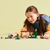 LEGO Minecraft 21275 La Maison En TNT De La Jungle - Jeu De Constructi