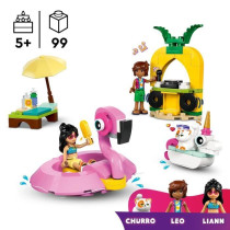 LEGO Friends 42658 Fete dans la Piscine avec les Bouées Licorne et Fl