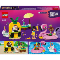 LEGO Friends 42658 Fete dans la Piscine avec les Bouées Licorne et Fl