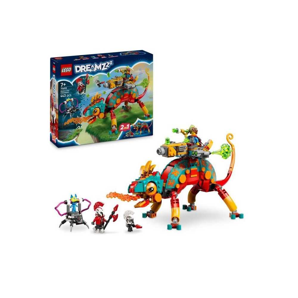 LEGO Dreamzzz 71492 Le Caméléon Cracheur De Feu De Mateo - Jeu Garç