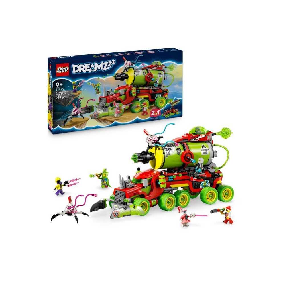 LEGO Dreamzzz 71499 Le Camion Spray De Peinture De Mateo - Jeu De Cons