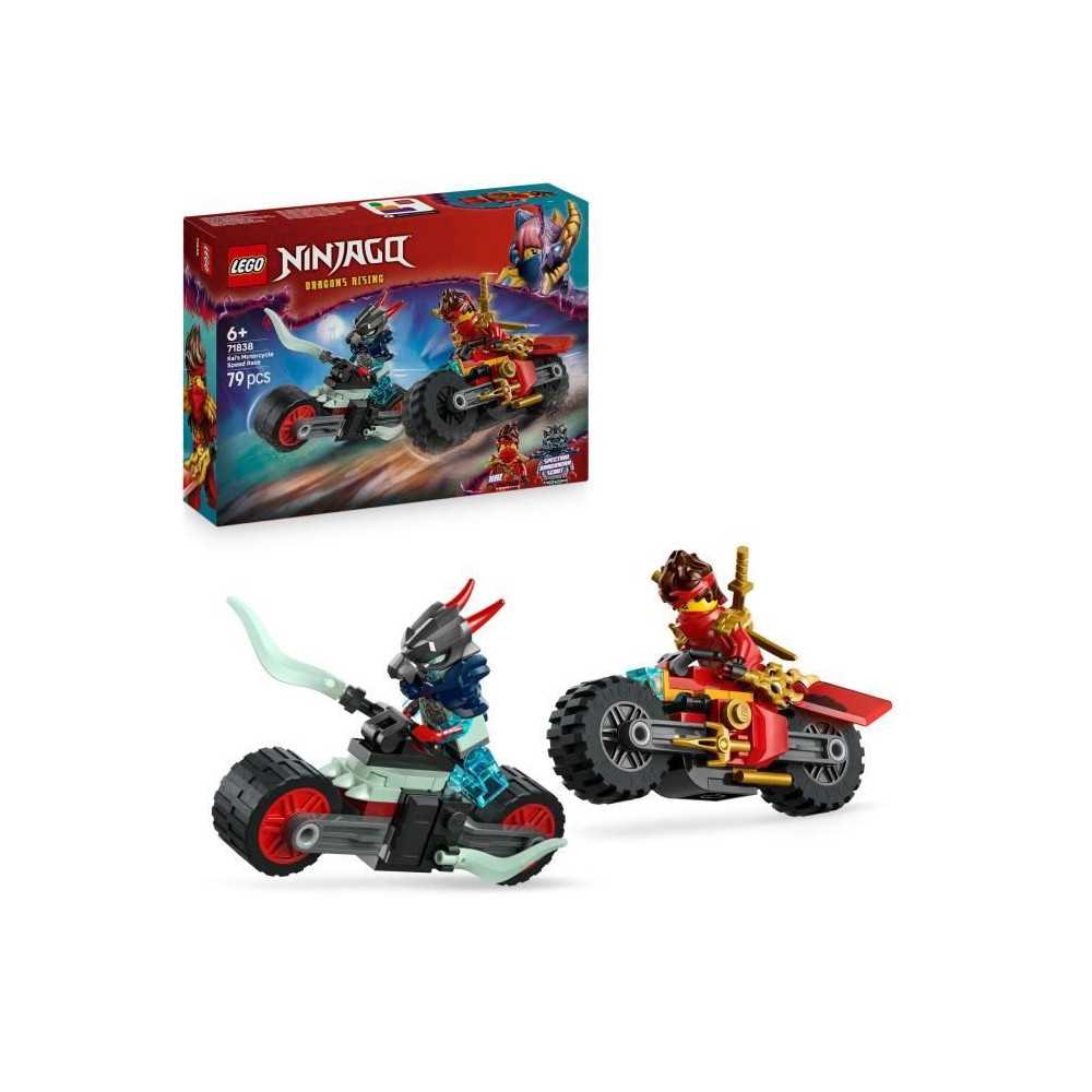 LEGO NINJAGO 71838 Kai Et La Course De Motos - Jeu De Construction Pou