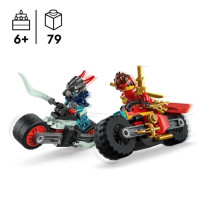 LEGO NINJAGO 71838 Kai Et La Course De Motos - Jeu De Construction Pou