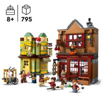 LEGO Harry Potter 76452 Magasin d'Accessoires de Quidditch et Marchand