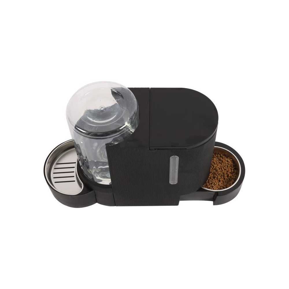 Distributeur de croquettes et d'eau M.PETS DUPLO 1,3kg/3L - 40x16.2x29 Distributeur de croquettes et d'eau M.PETS DUPLO 1,3kg/3L - 40x16.2x29