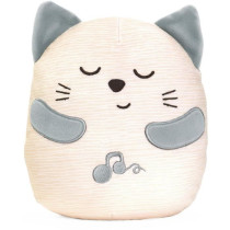 Peluche chaton - CHICCO - Gris - Des la naissance