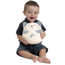 Peluche chaton - CHICCO - Gris - Des la naissance