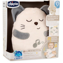 Peluche chaton - CHICCO - Gris - Des la naissance