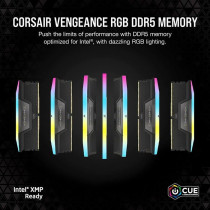 Corsair Vengeance RGB DDR5 32 Go (2 x 16 Go) 6400 MHz CL36 - Noir - Ki
