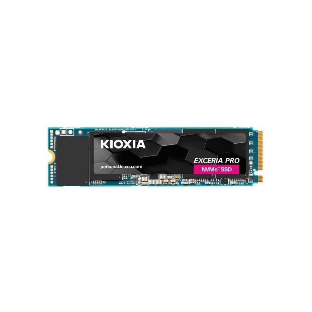 SSD - KIOXIA - EXCERIA PRO - 1 To, M.2, 7300 Mo/s lecture, 6400 Mo/s SSD - KIOXIA - EXCERIA PRO - 1 To, M.2, 7300 Mo/s lecture, 6400 Mo/s