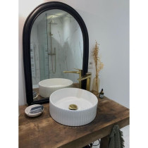 Edouard Rousseau - Mitigeur Lavabo GLOSS HAUT - Laiton Brossé