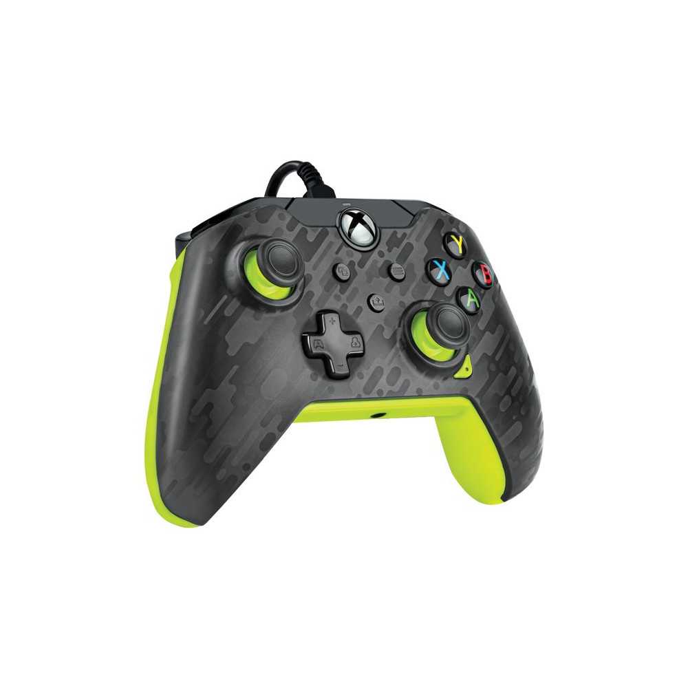 Manette de jeu - PDP - MAN FIL XBOX - Filaire - Electric Carbon - Vibr Manette de jeu - PDP - MAN FIL XBOX - Filaire - Electric Carbon - Vibr
