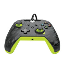 Manette de jeu - PDP - MAN FIL XBOX - Filaire - Electric Carbon - Vibr