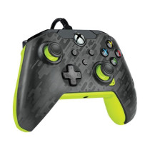 Manette de jeu - PDP - MAN FIL XBOX - Filaire - Electric Carbon - Vibr