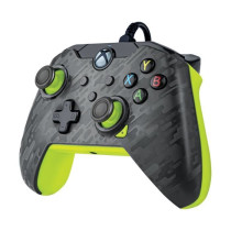Manette de jeu - PDP - MAN FIL XBOX - Filaire - Electric Carbon - Vibr