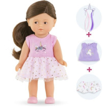 Mini poupée - COROLLE - Romy Licorne - 20 cm - senteur vanille - pret