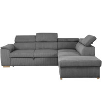 Canapé d'angle convertible réversible - 5 places - DAYTONA - Tissu L