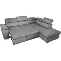 Canapé d'angle convertible réversible - 5 places - DAYTONA - Tissu L