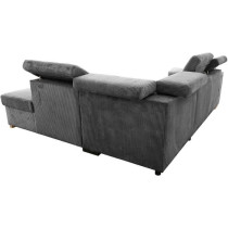 Canapé d'angle convertible réversible - 5 places - DAYTONA - Tissu L