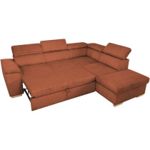 Canapé d'angle convertible réversible - 5 places - DAYTONA - Tissu L