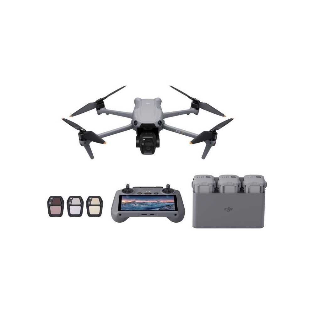 Drone - DJI - Air 3S Fly More Combo (- DJI - RC 2) - Double Caméra CM Drone - DJI - Air 3S Fly More Combo (- DJI - RC 2) - Double Caméra CM
