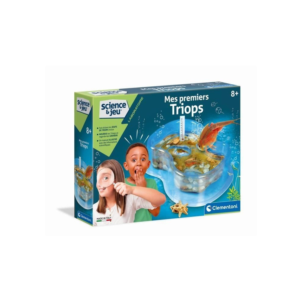 Jeux Educatif - Mes Premiers Triops - Jeu Scientifique - Fais grandir
