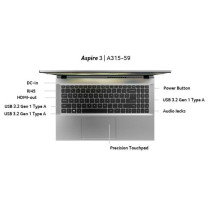 PC Portable ACER Aspire A315-59-32H4 - Windows 11 - 15,6 FHD - Intel C