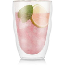 Set 2 verres - BODUM - Pilatus - Double paroi - 0.35 l - Transparent
