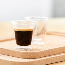 Set 2 verres - BODUM - Canteen - Double paroi - 0.1 l - Transparent