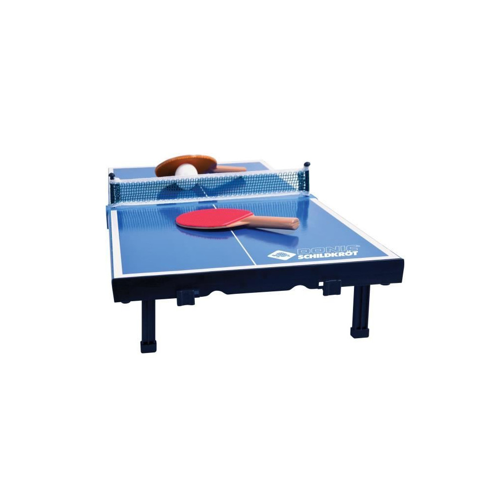 Set mini table de ping pong - SCHILDKRÖT - Mini-table 68x33x9 cm - 2