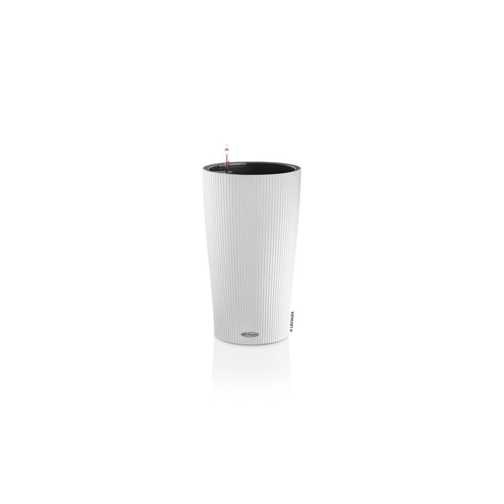 Jardiniere - Cilindro color 23 - Kit complet - Blanc - 6 L - LECHUZA Jardiniere - Cilindro color 23 - Kit complet - Blanc - 6 L - LECHUZA
