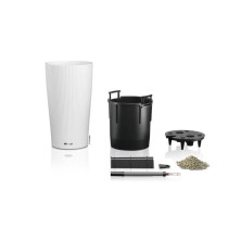 Jardiniere - Cilindro color 23 - Kit complet - Blanc - 6 L - LECHUZA