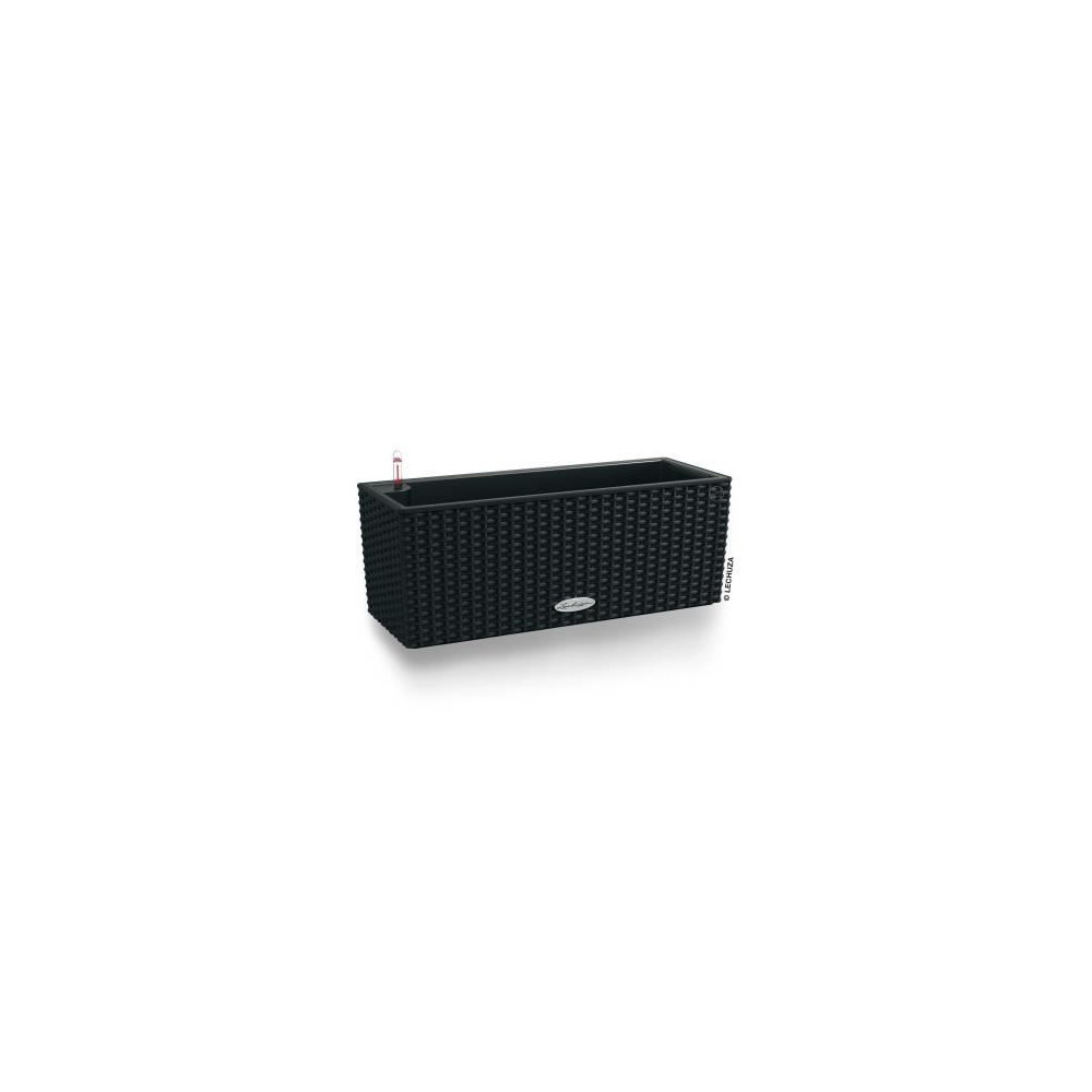 Jardiniere - Balconera cottage 50 - Kit complet - Noir graphite - 8 L