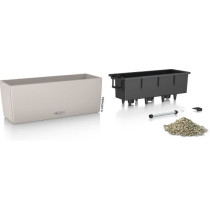 Jardiniere - Balconera color 50 - Kit complet - Brun sable - 8 L - LEC