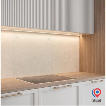 Crédence - Fond de hotte - AURYS - Verre - Transparent - 600*450 - 6