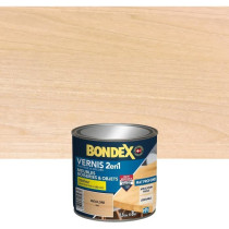BONDEX Vernis 2 en 1 Mat Haute Résistance - Incolore
