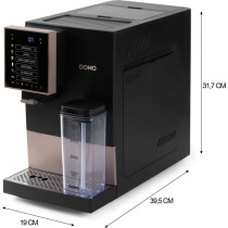 Machine a expresso automatique avec broyeur - DOMO - DO743K - 1350 W -