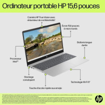 PC Portable HP 15-fd0101nf - Windows 11 - 15,6 FHD - Core i3-N305 - RA