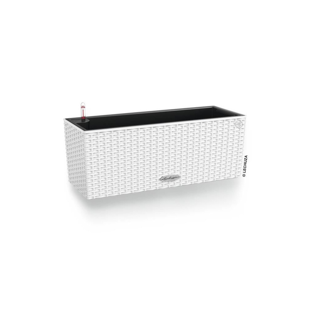 Jardiniere - Balconera cottage 50 - Kit complet - Blanc - 8 L - LECHUZ Jardiniere - Balconera cottage 50 - Kit complet - Blanc - 8 L - LECHUZ