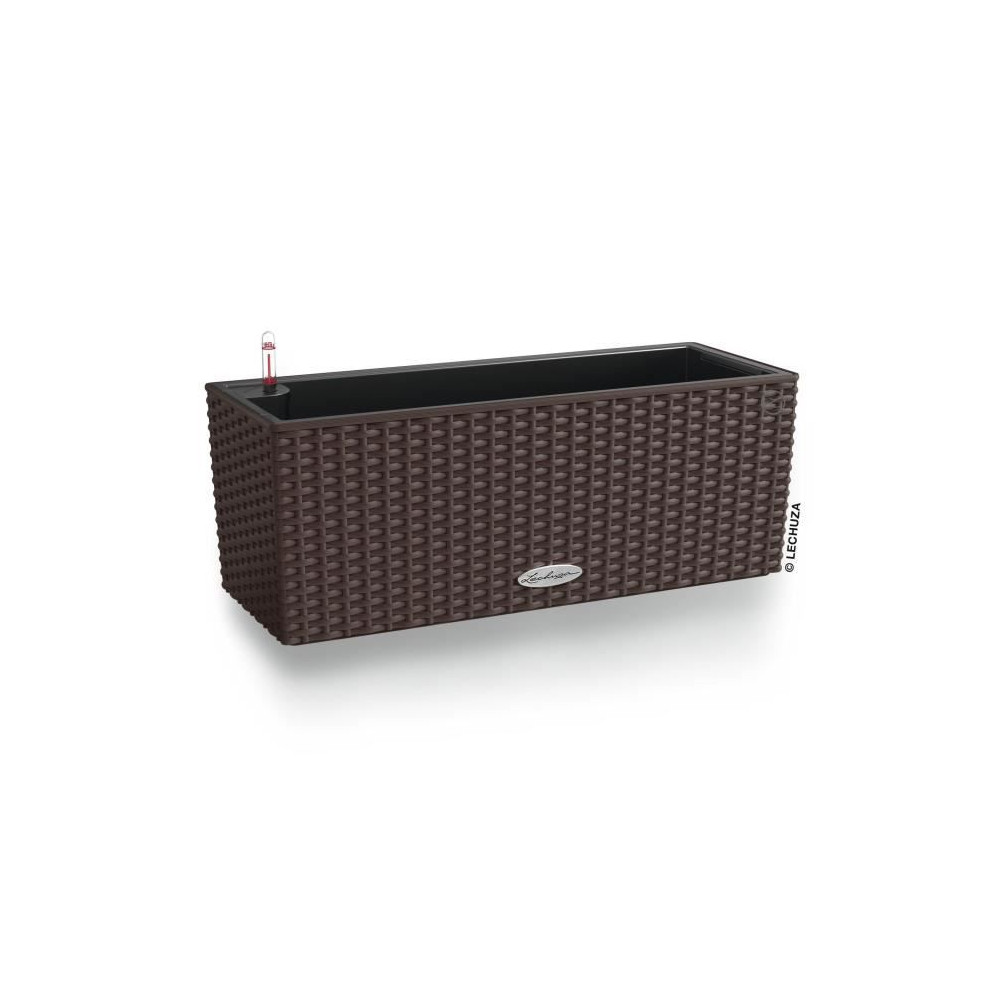 Jardiniere - Balconera cottage 50 - Kit complet - Moka - 8 L - LECHUZA Jardiniere - Balconera cottage 50 - Kit complet - Moka - 8 L - LECHUZA