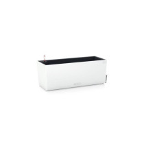 LECHUZA Jardiniere Balconera Color 50 ALL-IN-ONE Blanc 15670