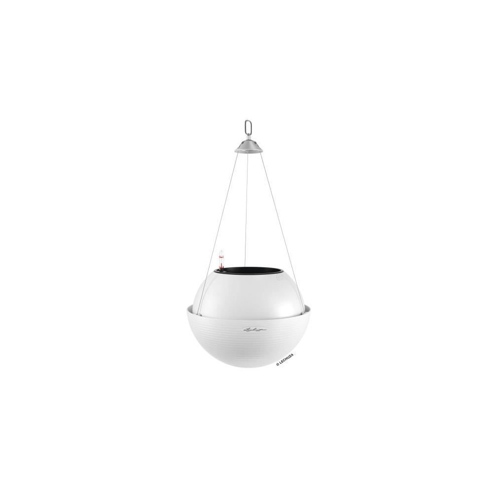 Jardiniere - BOLA color 32 - Kit complet - Blanc - 3 L - LECHUZA